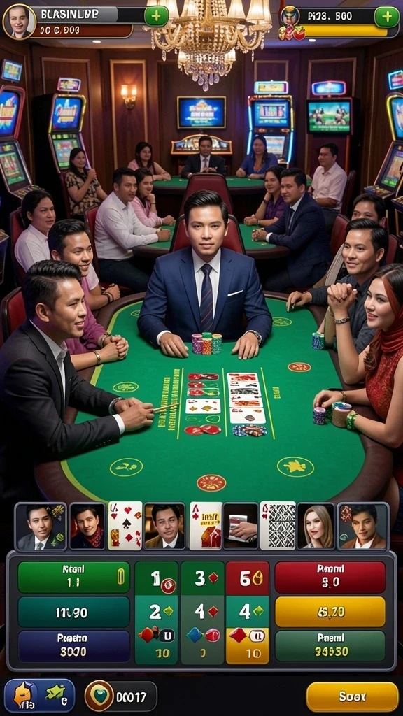 Tampilan antarmuka aplikasi yang menarik dan modern.