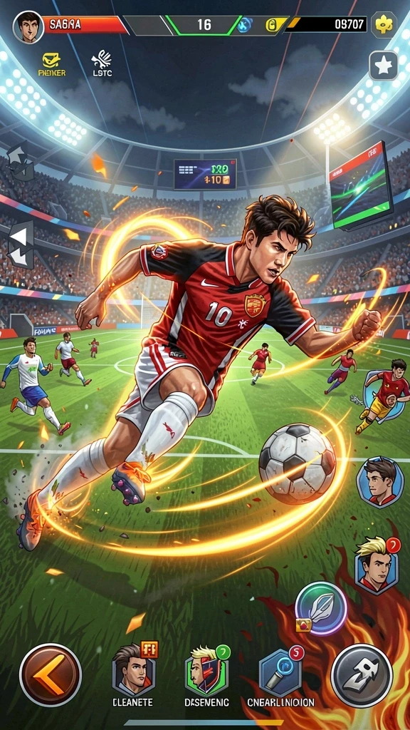 Grafis yang menawan dan detail.