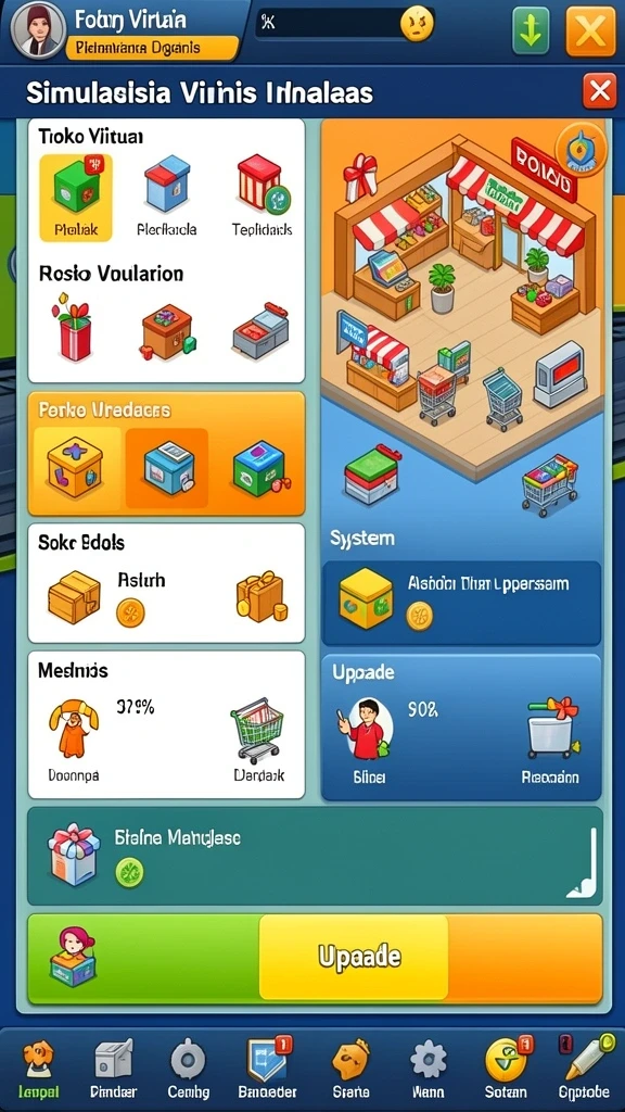 Fitur multiplayer yang memungkinkan kolaborasi dengan teman.