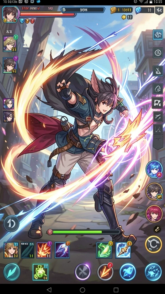 Screenshot gameplay yang menunjukkan tantangan seru.