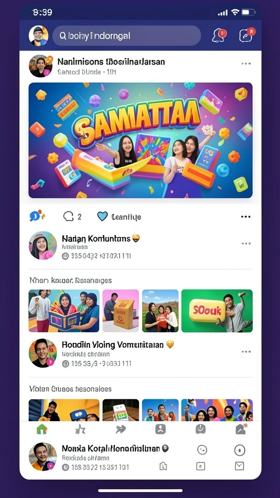Tampilan karakter utama yang memukau.