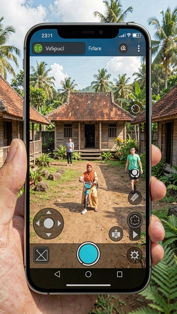 Tampilan awal permainan yang menarik.