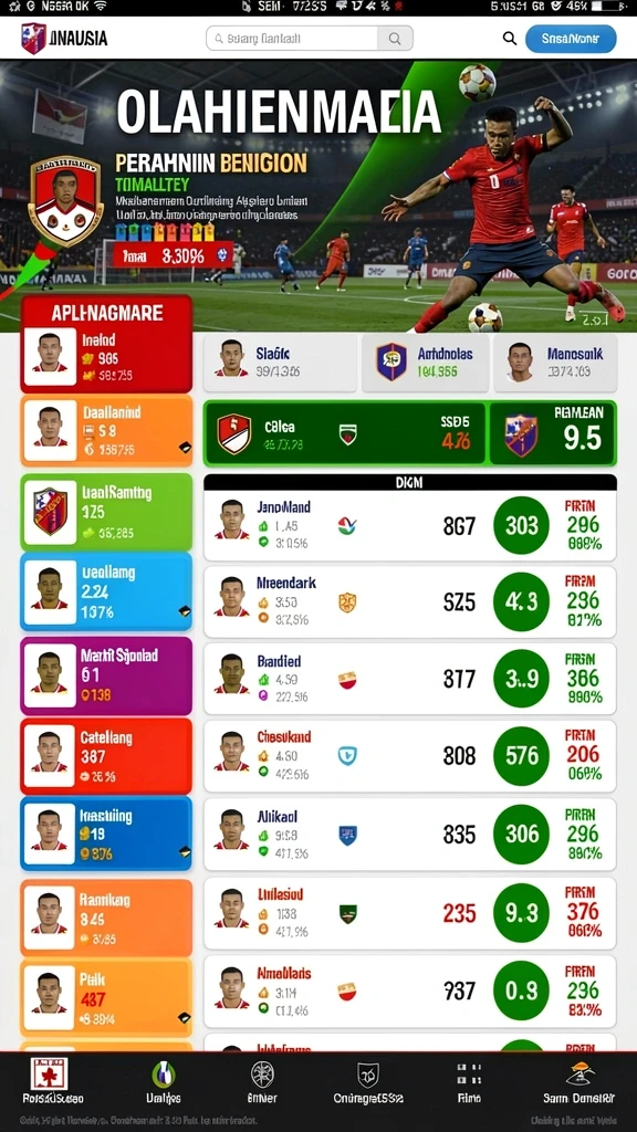 Gambaran awal permainan yang menarik.