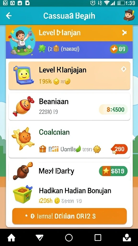 Berbagai tantangan seru menunggu untuk diselesaikan.