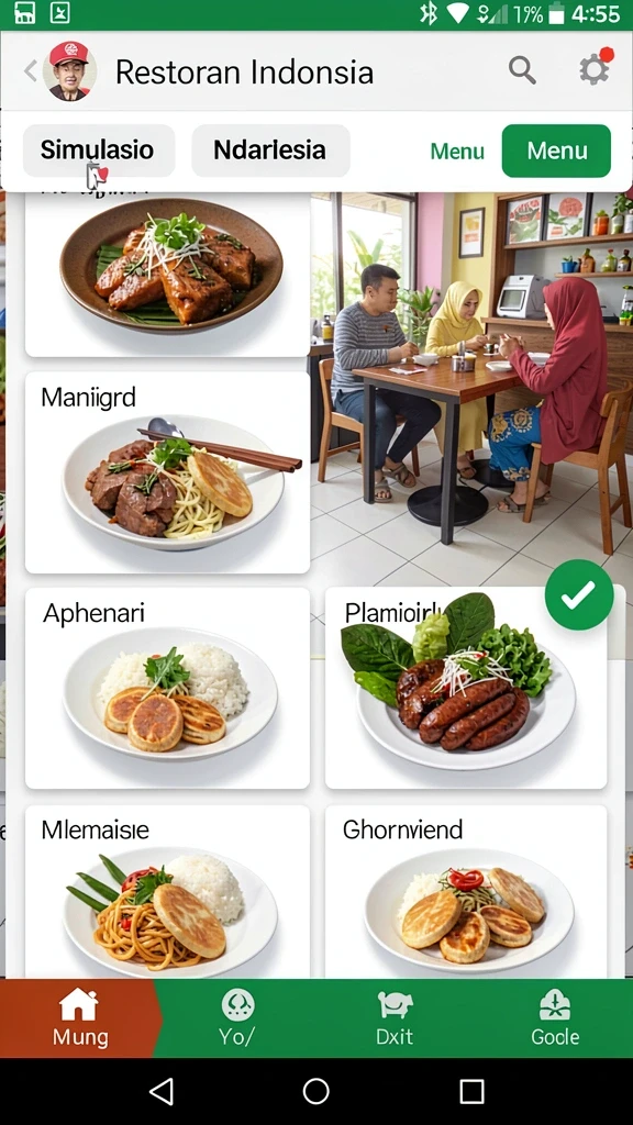 Level permainan yang menarik dan menantang.
