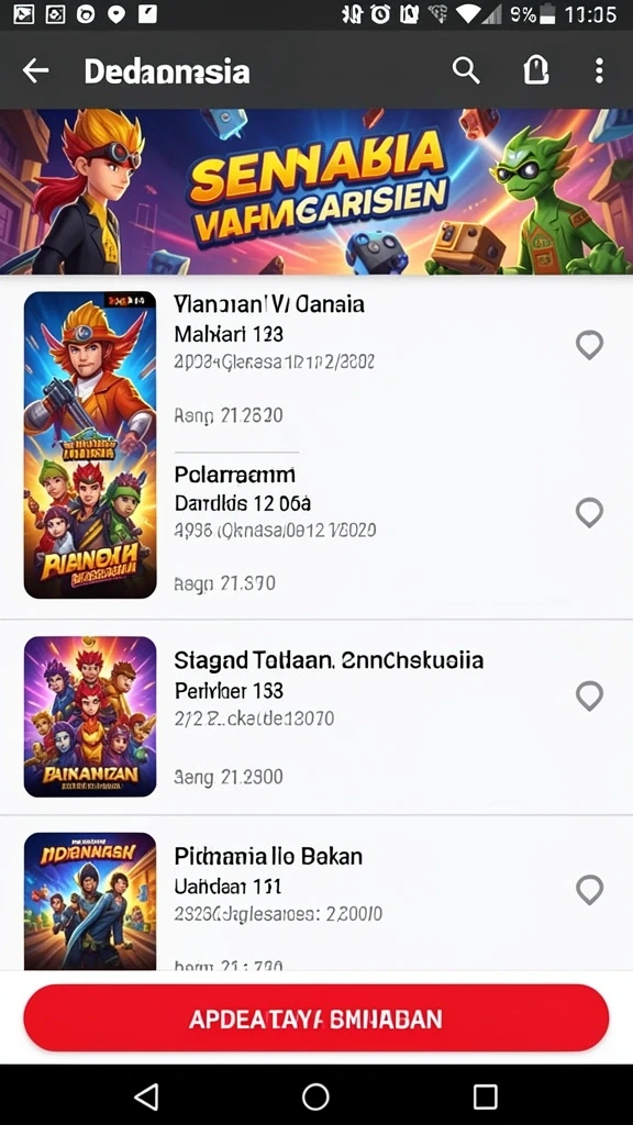 Karakter baru yang siap bertarung dalam permainan.