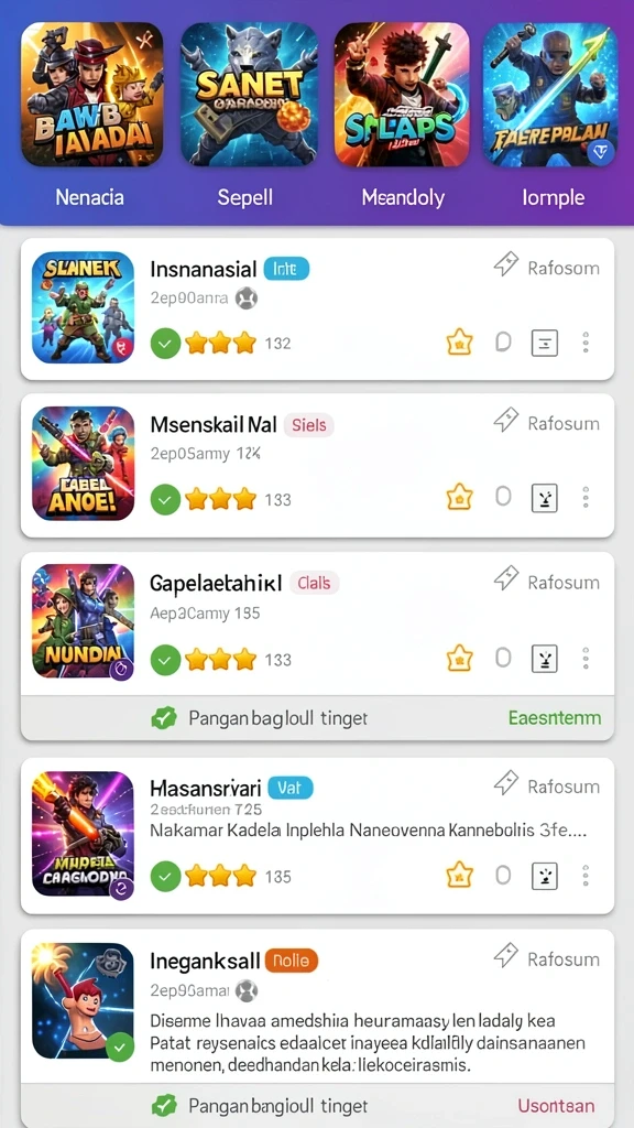 Rasakan keseruan pertandingan melawan pemain lain.