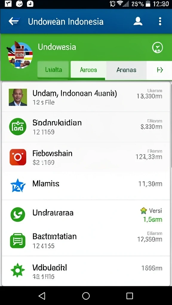 Tampilan awal yang memukau dan penuh warna.