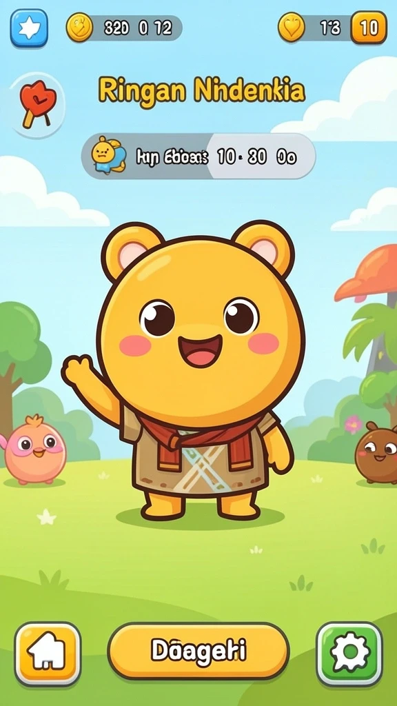 Tampilan grafis yang memukau dalam gameplay.