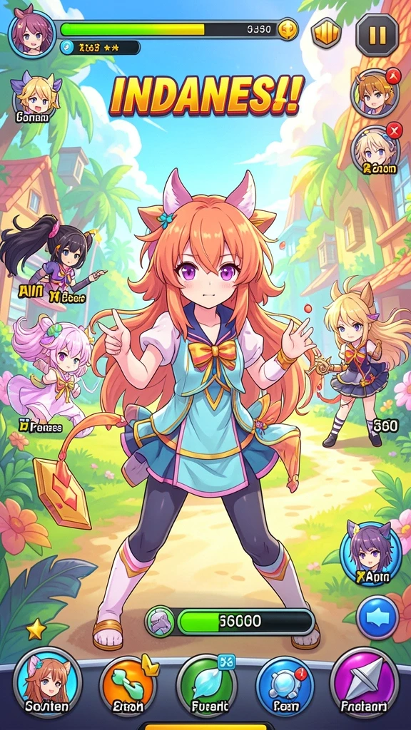 Gameplay seru dengan berbagai level yang menantang.