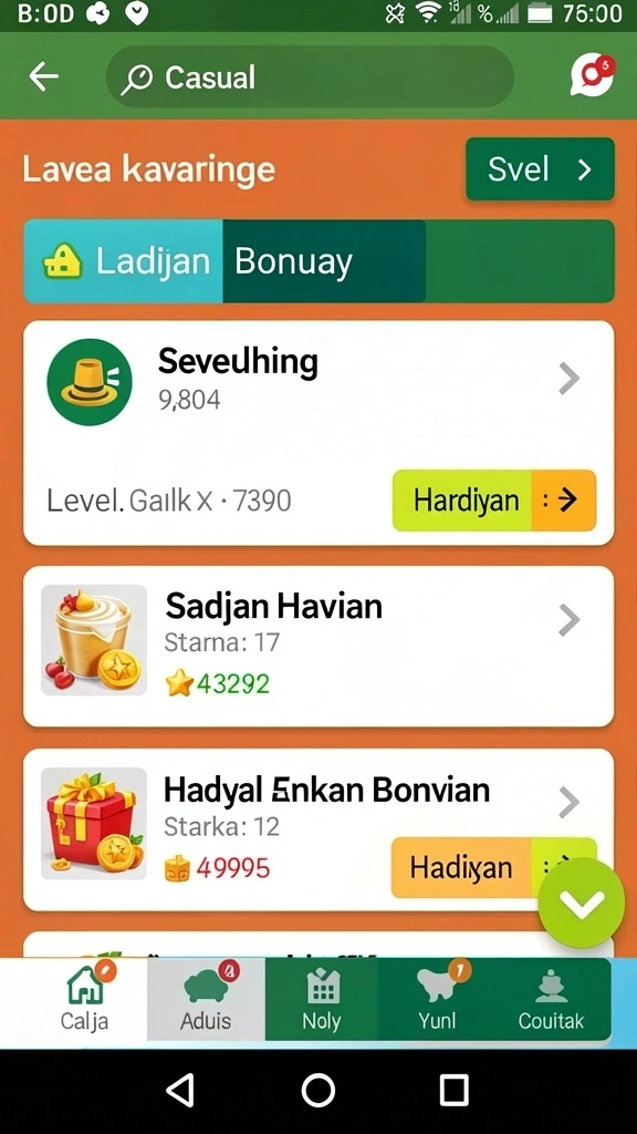 Karakter unik dalam G668 siap bertualang.