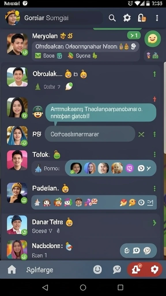Komunitas sosial yang aktif dan selalu seru.