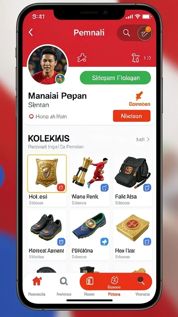 Fitur sosial yang memungkinkan Anda bermain dengan teman.