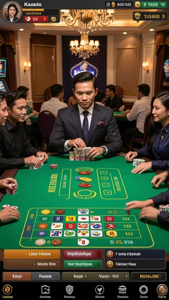 Fitur permainan kompetitif yang mendebarkan.