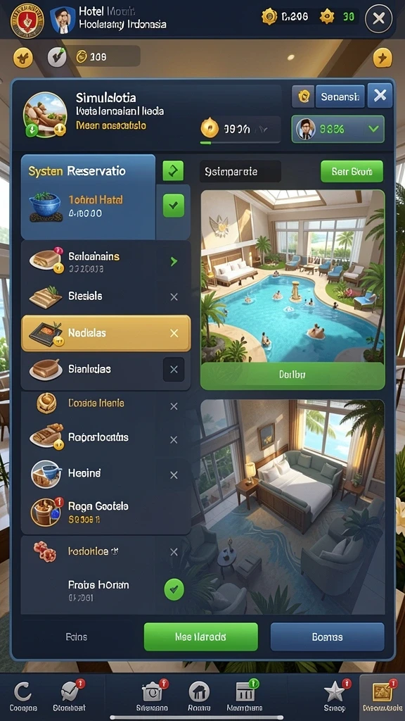 Sistem reward yang menggiurkan dan memuaskan.