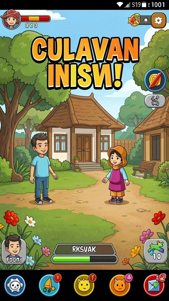 Tampilan antarmuka yang intuitif dan menarik.