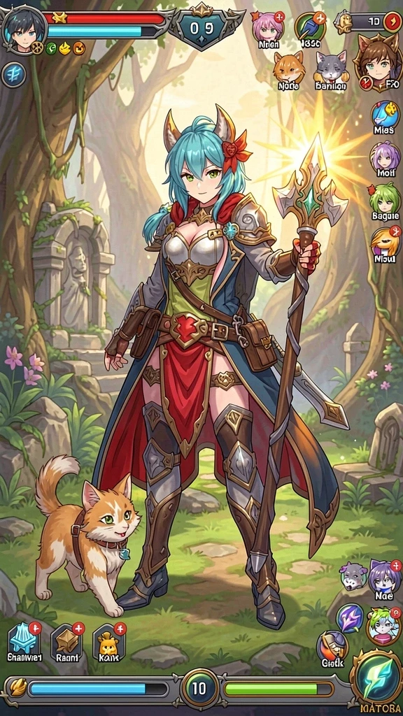 Mode multiplayer yang memungkinkan bermain bersama teman.