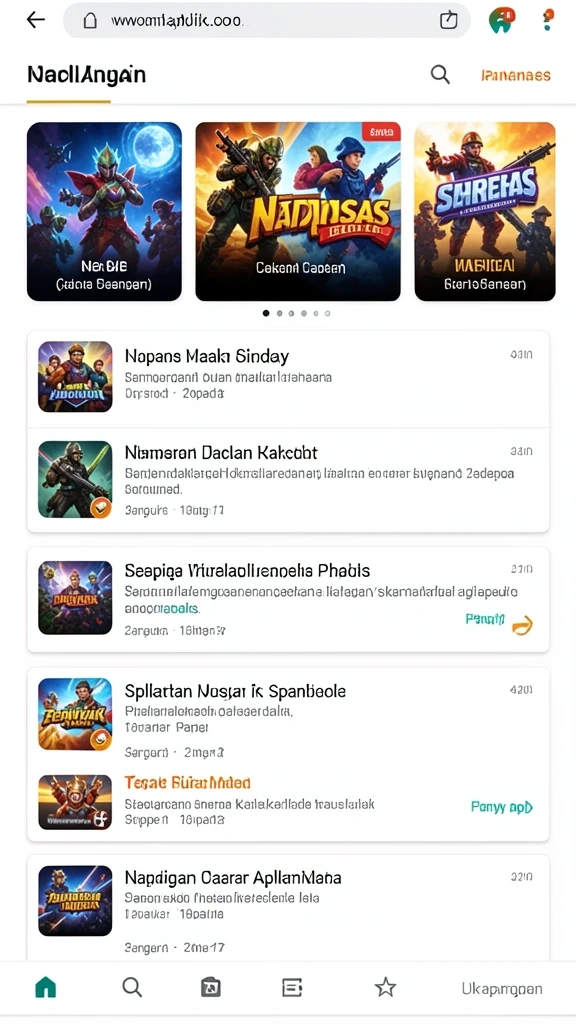 Tampilan antarmuka yang ramah pengguna.