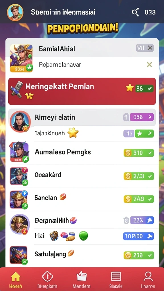 Tampilan utama LPO88 yang menarik dan mudah dinavigasi.
