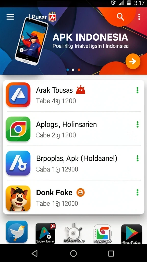 Tampilan antarmuka yang menarik dan mudah digunakan.