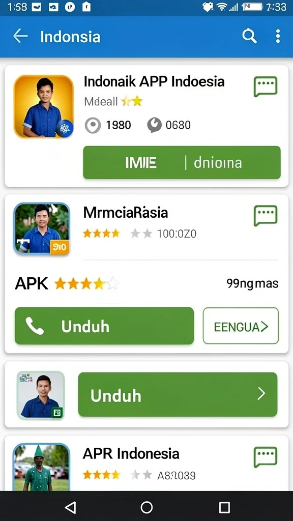 Tampilan antar muka yang menarik dan user-friendly.