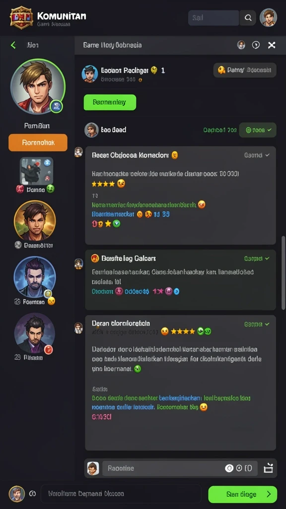 Tampilan antarmuka yang menarik dan mudah dinavigasi.
