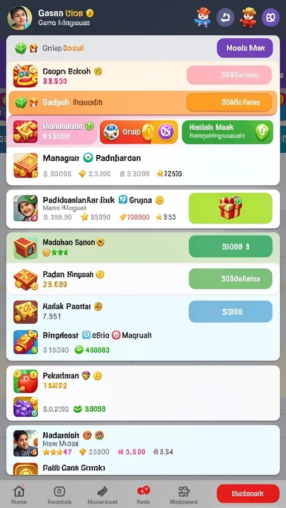 Tampilan antarmuka pengguna yang intuitif untuk navigasi mudah.