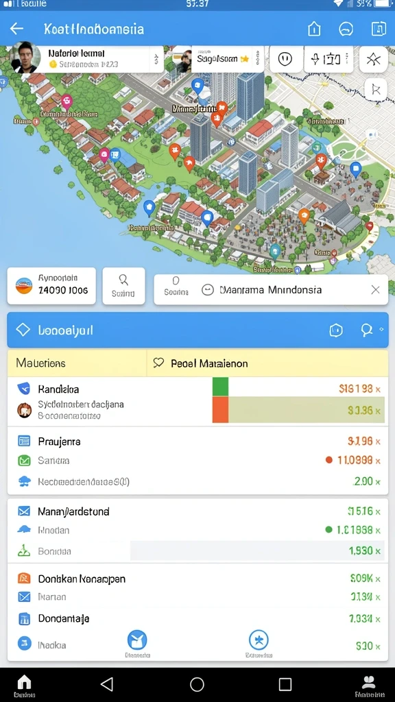 Tampilan antarmuka yang menarik dan user-friendly.