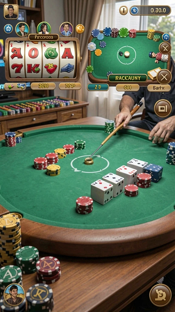 Screenshot menampilkan antarmuka permainan yang menarik.