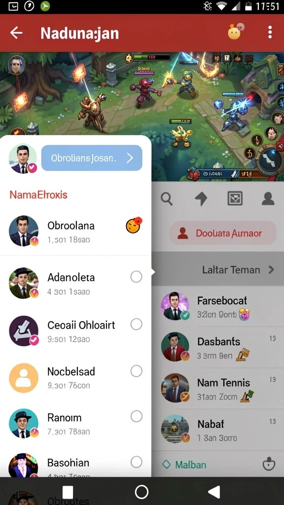 Bersenang-senang dengan teman dalam mode multiplayer.