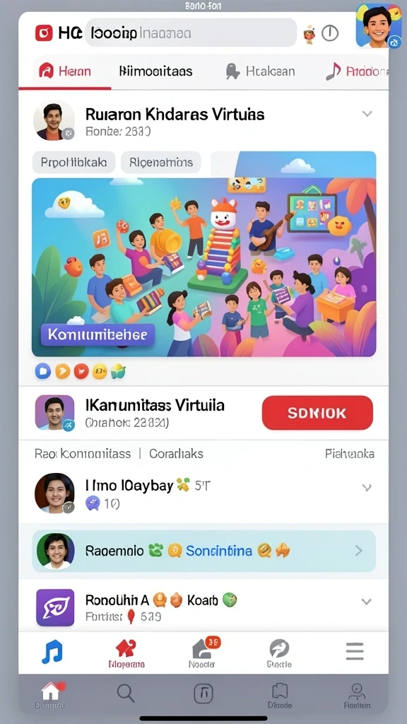 Tampilan antarmuka yang intuitif untuk kemudahan navigasi.