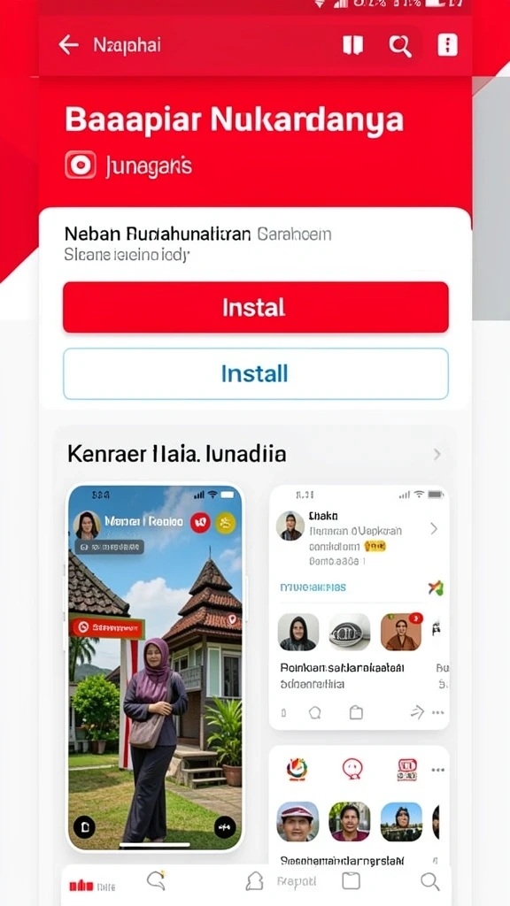 Screenshot action gameplay yang seru dan mendebarkan.