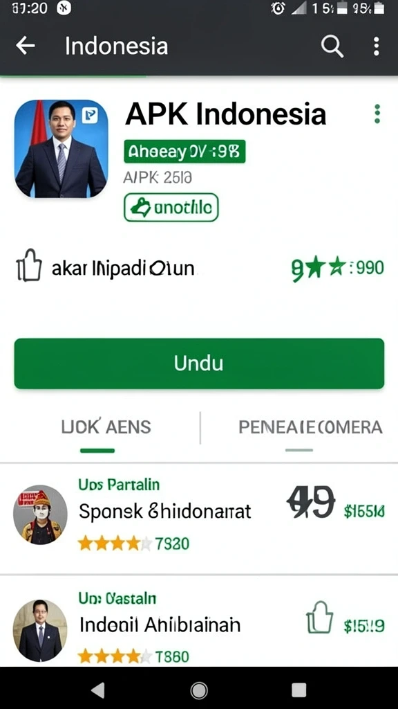 Tampilan antarmuka yang user-friendly.