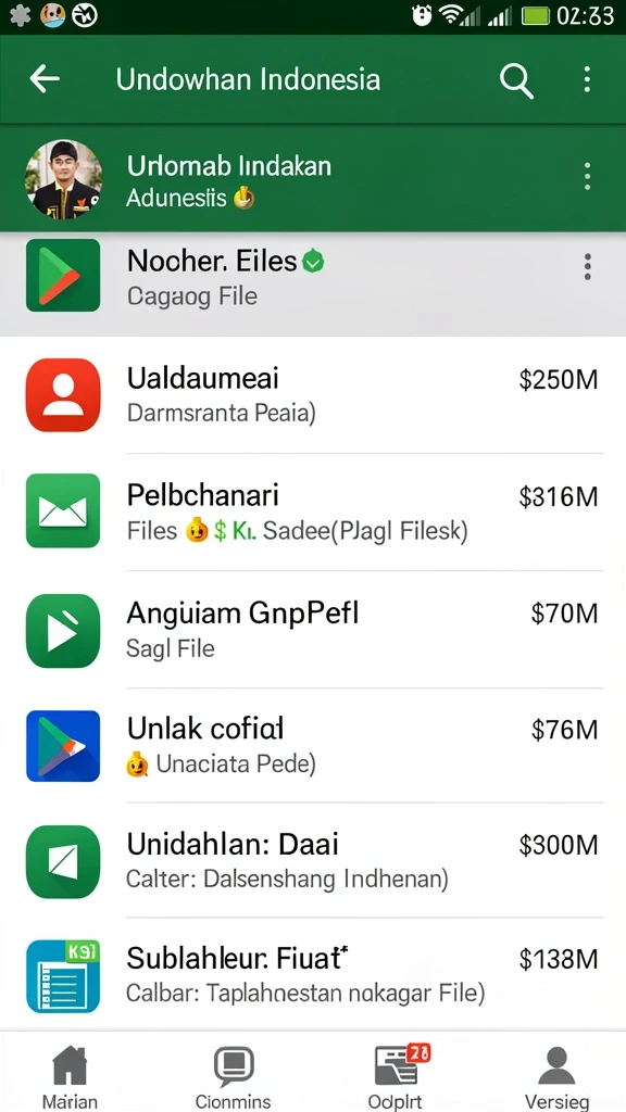 Gambaran menawan dari dunia fantasi RPGAME.
