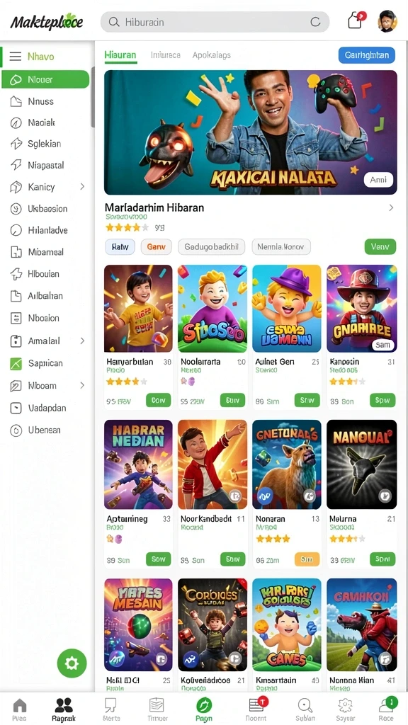 Tangkapan layar menggambarkan mode multiplayer yang menarik.