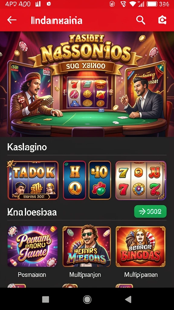 Tampilan utama aplikasi RUMAHTOTO yang menawan.