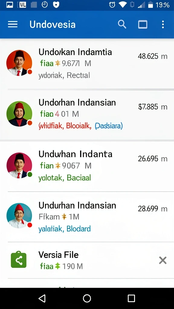 Tampilan antarmuka yang menarik dan mudah digunakan.