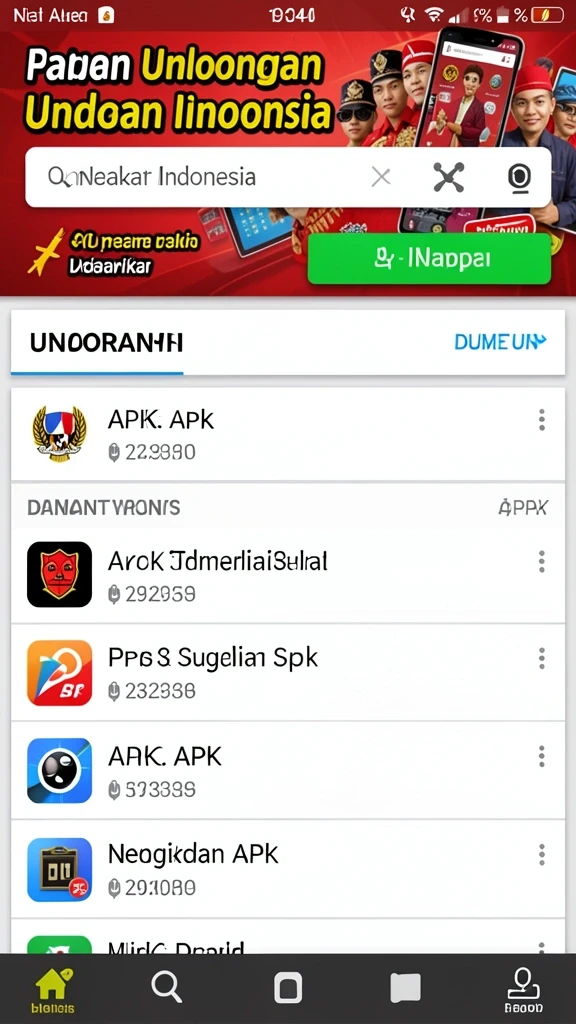 Tampilan antarmuka yang bersih dan modern.