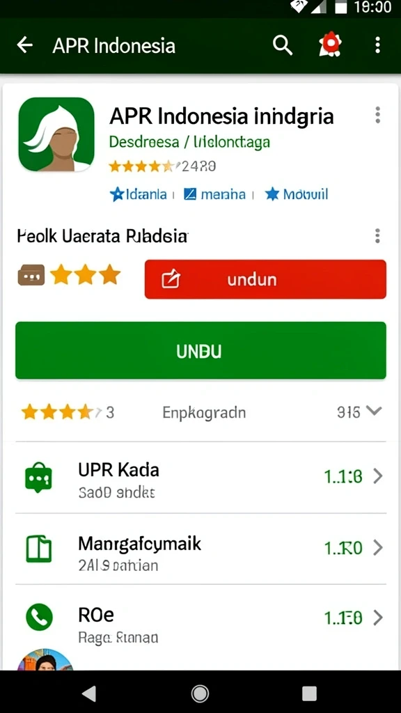 Karakter karakter unik yang bisa Anda pilih.