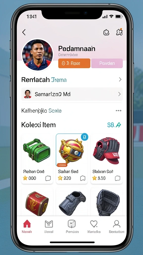 Kompetisi seru antar pemain dalam turnamen.