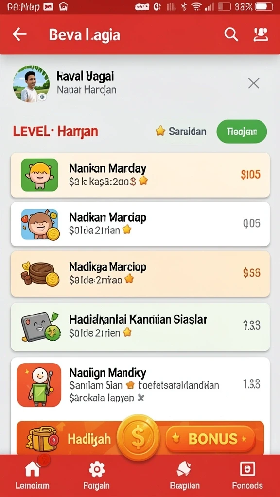 Tampilan antarmuka yang menarik dan mudah digunakan.