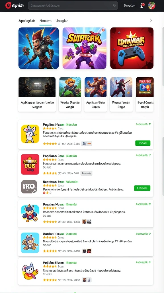 Sistem reward yang menguntungkan pemain setiap harinya.