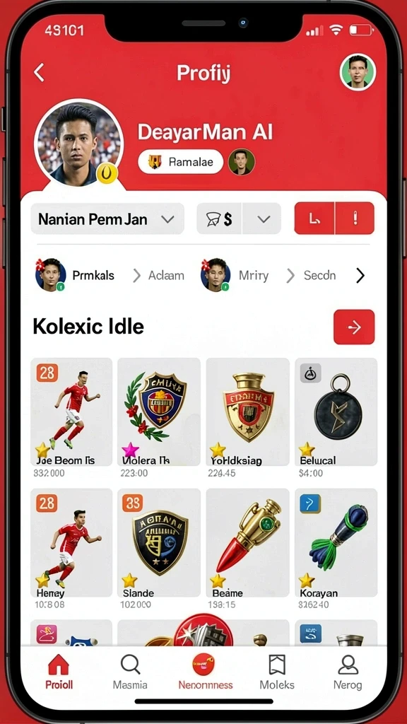 Fitur interaksi sosial untuk pengalaman bermain yang lebih seru.